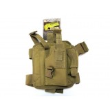 Tactical Drop Leg Holster Coyote TAN Right (20-0052 Voodoo Tactical)
