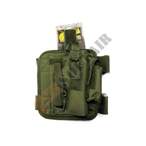 Tactical Drop Leg Holster OD Right (20-0052 Voodoo Tactical)