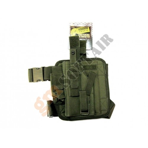 Fondina Cosciale Sinistra - Tactical Drop Leg Holster OD (20-0052 Voodoo Tactical)