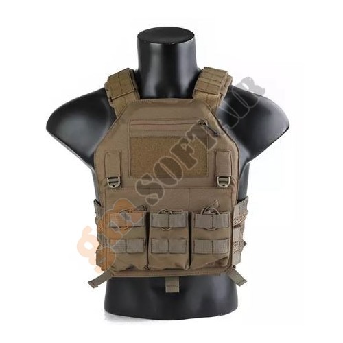 Tactical Vest 420 Plate Carrier Coyote Brown (EM7362CB EMERSON)