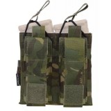 Tasca Porta Caricatore Doppio (5.56 e 9mm) Open Top Multicam
