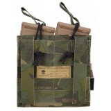 Tasca Porta Caricatore Doppio (5.56 e 9mm) Open Top Multicam