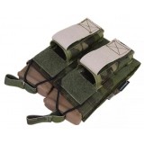 Tasca Porta Caricatore Doppio (5.56 e 9mm) Open Top Multicam
