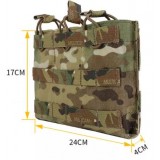 Tasca Porta Caricatore Triplo Open Top Coyote Brown