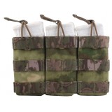 Tasca Porta Caricatore Triplo Open Top A-Tacs FG