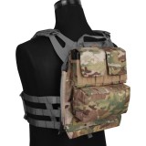 Pouch Zip-ON Panel Multicam Black