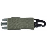 Finale Cinghia con Moschettone Nero