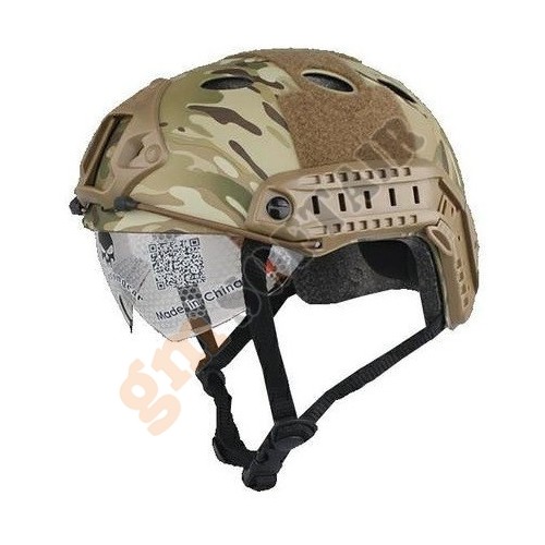 Elmetto FAST PJ Type Multicam con Occhiali (EM8819 EMERSON)