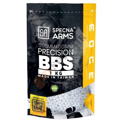 Busta (1kg) Pallini EDGE ULTRA™ - 0.20g - White (SPE-16-039958 Specna Arms)
