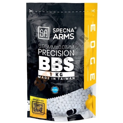 Busta (1kg) Pallini EDGE ULTRA™ - 0.30g - White (SPE-16-039961 Specna Arms)
