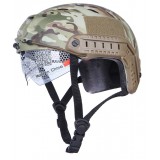 Elmetto FAST BJ Type Multicam con Occhiali