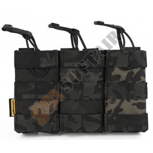 Tasca Porta Caricatore Triplo Open Top Coyote Brown Tasca Porta Caricatore Triplo Open Top Coyote Brown