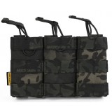 Tasca Porta Caricatore Triplo Open Top Coyote Brown