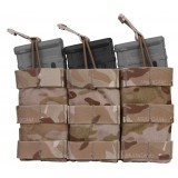 Tasca Porta Caricatore Triplo Open Top Coyote Brown