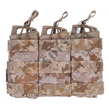 Open Top Triple Magazine Pouch M4-M16 AOR1 (EM6355 EMERSON)