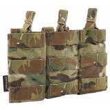 Tasca Porta Caricatore Triplo Open Top Coyote Brown