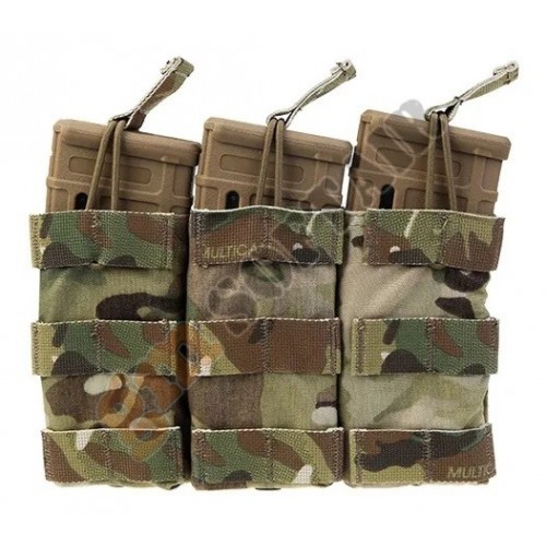 Tasca Porta Caricatore Triplo Open Top Coyote Brown