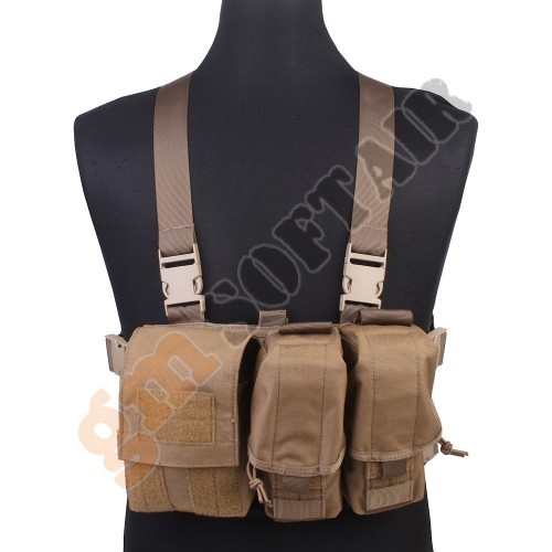Lightweight Tactical Chest Rig Coyote Brown