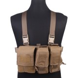 Lightweight Tactical Chest Rig Coyote Brown