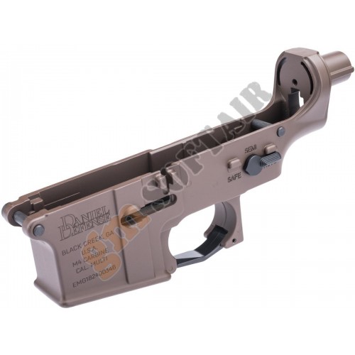 Guscio Inferiore serie MK18 - Metallo - Black (MA-539 ICS)