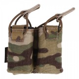Double Pistol Magazine Pouch for SS Vest Coyote Brown (EM6374 Emerson)