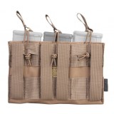 5.56 & Pistol Single Open Top Magazine Pouch Coyote Brown (EM6361 Emerson)