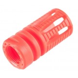 Spegnifiamma in ABS ROSSO (MA-326 ICS)