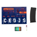 SA-F04-RL FLEX™ Light Ops Stock HAL ETU™ Gen.2 - Half Tan (SPE-01-047444 Specna Arms)