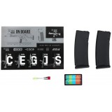 SA-F04-RL FLEX™ Light Ops Stock HAL ETU™ Gen.2 - Black (SPE-01-047443 Specna Arms)