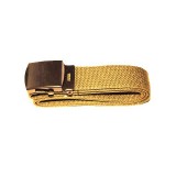 Belt with metal buckle TAN (241251-S 101 INC)