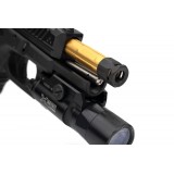 S.I. Circular Micro Threaded Barrel Comp - Black (MB-SI-MC-CIRCLE Madbull)