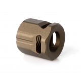 S.I. Circular Micro Threaded Barrel Comp - Black (MB-SI-MC-CIRCLE Madbull)