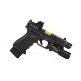 S.I. Circular Micro Threaded Barrel Comp - Black (MB-SI-MC-CIRCLE Madbull)