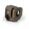 S.I. Square Micro Threaded Barrel Comp - Flat Dark Earth (MB-SI-MC-QUAD Madbull)