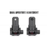 Strike Polymer Backup Sights - Black (MB-SI-SPBUS Madbull)