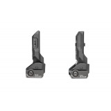 Strike Polymer Backup Sights - Black (MB-SI-SPBUS Madbull)