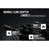 Adattatore Porta Cinghia Picatinny - Anello Orizzontale (MB-SA-01 Madbull)