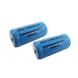 Set 2 Batterie Li-Ion 18350 - 3.7Vx1100mAh (BM-18350 BueMax Power)