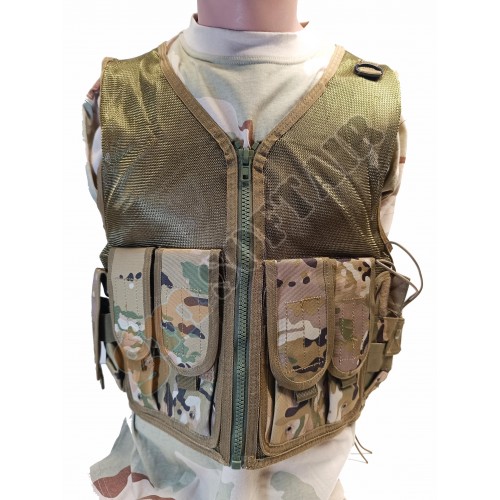 Gillet tattico a rete Multicam (JQ-029 Royal)