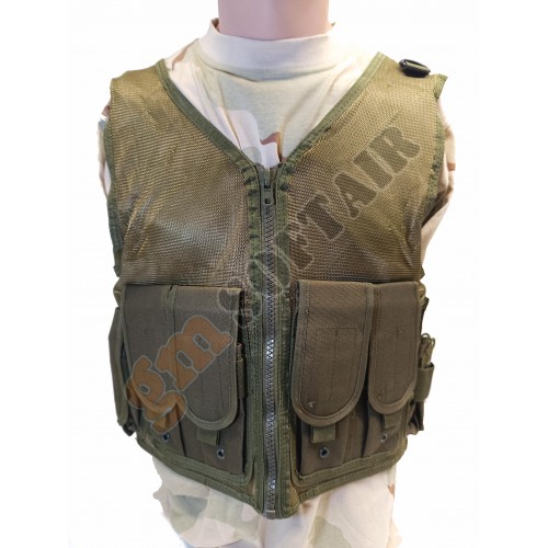 Gilet Tattico a rete Verde (JQ-029 Royal)