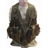 Gilet Tattico a Rete tipo Arktis con zip ITA (H10051 Royal)