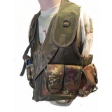 Gilet Tattico a Rete tipo Arktis con zip ITA (H10051 Royal)