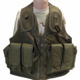 Gilet Tattico a Rete tipo Arktis con zip OD (H10051 Royal)