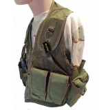 Gilet Tattico a Rete tipo Arktis con zip OD (H10051 Royal)