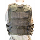 Gillet tattico a rete con fondina Multicam (06557 Royal)