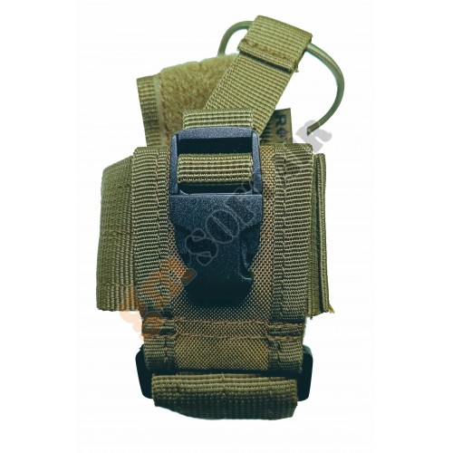 Porta Radio Regolabile MOLLE Verde (RP-1057-V ROYAL)