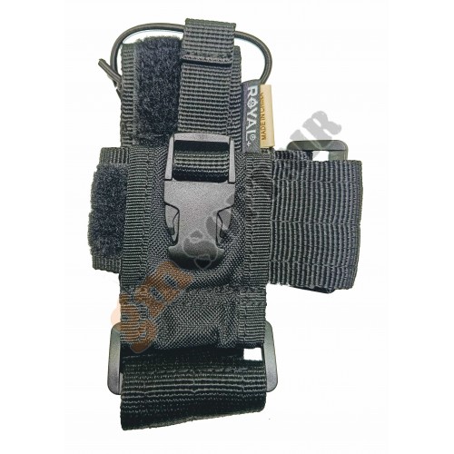 Porta Radio Regolabile MOLLE Nera (RP-1057 ROYAL)