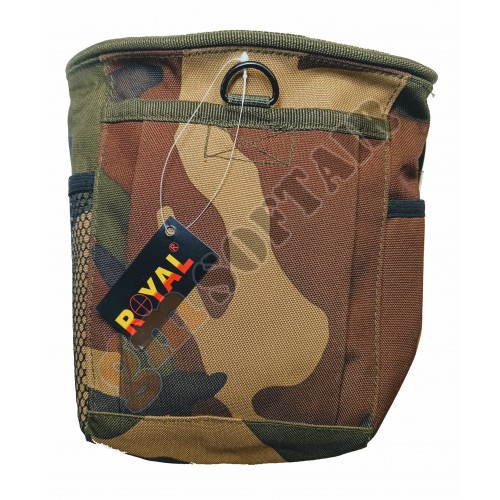 Porta Caricatori Esausti MOLLE Woodland (T7014 Royal)