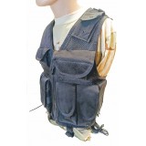 Gilet Tattico Rete e Cordura Nero (2ET02N Vega Holster)