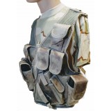 Gillet tattico a rete con fondina A-Tacs